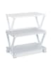 relaxdays Druckerständer in Weiß - (B)44 x (H)28 x (T)28,5 cm