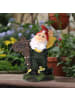 relaxdays Gartenzwerg "Welcome" in Bunt