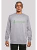 F4NT4STIC Sweatshirt Let It Snow Weihnachten in grau meliert