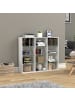 VCM  Holz CD DVD Standregal Bücherregal Regal Zilas L in Weiß