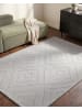 Beliani Kurzflor BORAH in Grau - (W) 160 x (L) 230 cm