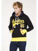 PLUS EIGHTEEN Herren Kapuzenpullover in Schwarz