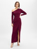 Lipsy Abendkleid in aubergine - 0002