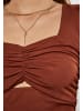 faina Damen Kleid in Braun