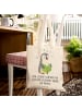 Mr. & Mrs. Panda Schultertasche Pinguin Legasthenie mit Spruch in Creme