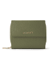 Lazarotti Bologna Leather Zip-Around Geldbörse Leder 12 cm in olive