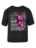 Mister Tee Mister Tee Damen Cute But Psycho Tee in black