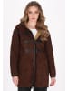 DreiMaster Vintage Coat in chocolate black