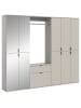 Inn.Furn Garderobe Set in kaschmir 213 cm, Garderobenschränke mit Spiegel