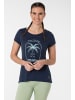 super.natural Merino T-Shirt W KING COCO TEE in blau