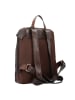 Leonhard Heyden Roma Rucksack Leder 40 cm Laptopfach braun