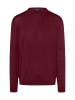 März Pullover Rundhals Superwash Classic Fit in Bordeaux