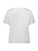 Betty Barclay Basic Shirt mit Placement in White/Beige