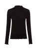 OPUS Langarmshirt in schwarz