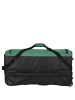 travelite Basics - Rollenreisetasche Plane 98/119L 70 cm erw. (black) in grün