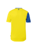 Kempa Trainings-T-Shirt Athletics 29 Kids in limonengelb/royal