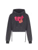 myMo ROCKS Women Hoodie in Grey Stone Wash