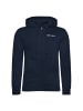 Champion Sweatjacke Hooded Full Zip C in dunkelblau