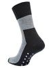 Vincent Creation® 4 Paar Stoppersocken ABS-Socken in Schwarz/Grau