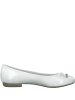 Marco Tozzi Ballerinas in weiss