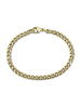 GoldDream 333 Gelbgold - 8 Karat Damen GoldDream Armbänder Panzer hohl ca. 19cm