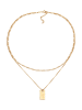 Elli Halskette 925 Sterling Silber Plättchen in Gold