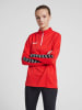Hummel Halbreißverschluss Jacke Hmlauthentic Damen in TRUE RED