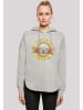 F4NT4STIC Oversized Hoodie Guns 'n' Roses Band in grau