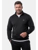 Men Plus Sweatshirt in schwarz