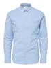 SELECTED HOMME Hemd SLHREGRICK-OX FLEX in Blau