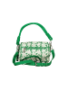 Desigual Grüne Polyurethan-Handtasche