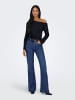 ONLY Flared fit jeans in Dark Blue Denim