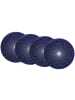 Ritzenhoff & Breker 4er Set Speiseteller Royal Reiko in Weiß-Blau ø 26,5 cm in weiß-blau