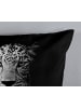 JACK 2 tlg. Mikrofaser Bettwäsche 135x200cm Leopard in Schwarz-Weiß