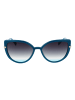 Ana Hickmann Frauen Sonnenbrille Katzenauge Blau