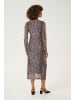 CULTURE Kleid CUattie Fitted in Leopard