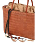 usha FESTIVAL Women Bucket Bag in Camel