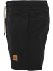 Urban Classics Badeshorts in blk/blk