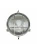 Licht-Erlebnisse Außen Wandlampe (B)24 x (H)24 cm in Nickel matt