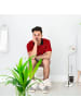 relaxdays 2x Toilettenbürste in Schwarz - (H)35 x Ø 8 cm