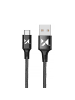 Wozinsky Ladekabel Schnellladekabel USB - USB Typ C 2,4A 1m in Schwarz