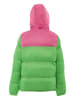 MO Wattierte Steppjacke in Saftiges Grün Rosa