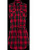 Brandit Hemd "Women Gracey Longshirt Sleeveless" in Rot