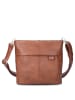 Zwei Mademoiselle M8 - Schultertasche 25 cm (sage) in cognac