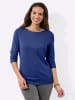 WITT WEIDEN 3/4-Arm-Pullover in royalblau