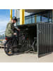 Fornorth Fahrradgarage für zwei Fahrräder in Dunkelgrau 142x198x157cm