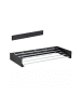 relaxdays Wand-Wäscheständer in Schwarz - 80 cm