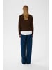InWear Strickpullover YenahIW Classic fit in Coffee Brown Melange