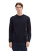 Tom Tailor Pullover CREWNECK KNIT in Blau