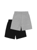 Minymo Sweatshorts MIBoys 2er-Pack in Grau